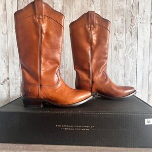 Frye Women’s Billy Daisy Pull On Western Boots New Size 6